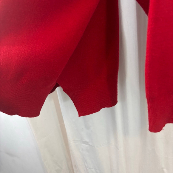 Women's Red Zara Knit Hoodie Size Small - Picture 3 of 6